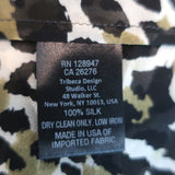Nili Lotan Blouse Acadia Leopard Print Silk Size Extra Small Long Sleeve Top