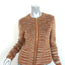 Missoni Zip-Up Jacket Ochre Space Dye Brushed Mohair Size 42