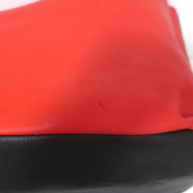 Givenchy Antigona Large Shopper Tote Red/Beige Two Tone Leather Shoulder Bag