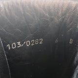 Gucci Mid-Calf Motorcycle Boots Black Leather Size 6