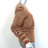 Missoni Zip-Up Jacket Ochre Space Dye Brushed Mohair Size 42