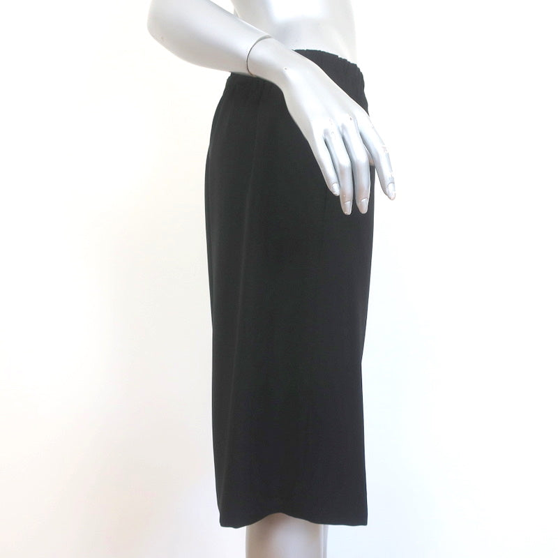 Vince Long Shorts Black Crepe Size Medium NEW