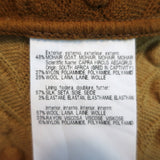 Missoni Zip-Up Jacket Ochre Space Dye Brushed Mohair Size 42