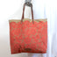 Valentino Glam Reversible Lace Tote Orange/Tan Large Crossbody Shoulder Bag