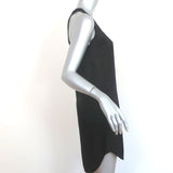 T by Alexander Wang Sleeveless Mini Dress Black Cupro-Modal Size 0