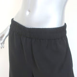Vince Long Shorts Black Crepe Size Medium NEW