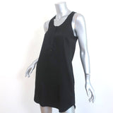 T by Alexander Wang Sleeveless Mini Dress Black Cupro-Modal Size 0
