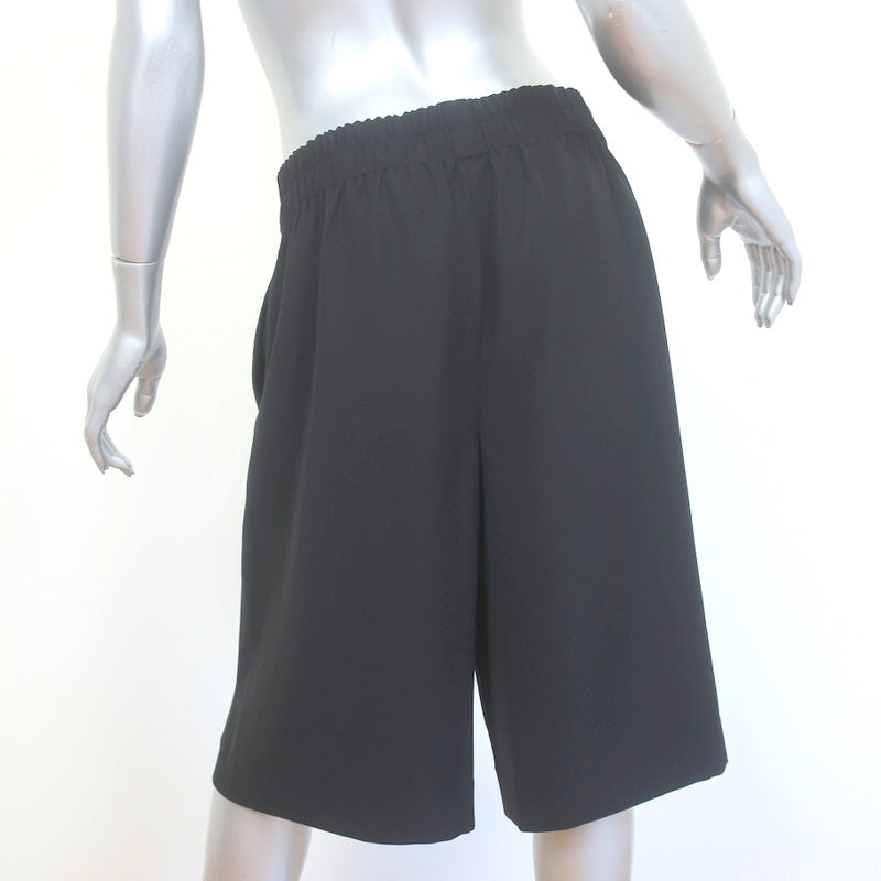 Vince Long Shorts Black Crepe Size Medium NEW