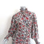 Isabel Marant Long Sleeve Top Fantine Floral Print Size 36 Turtleneck Blouse