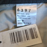 6397 Corduroy Drawstring Shorts Washed Grey Size Medium NEW