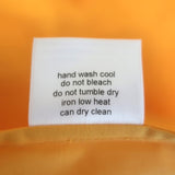 Three Graces London Midi Wrap Dress Martha Marigold Cotton Poplin Size 6