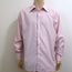 Gucci Long Sleeve Button Down Shirt Pink/Red Striped Cotton Size 43 / 17