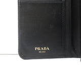 Prada Saffiano Leather Wallet Black