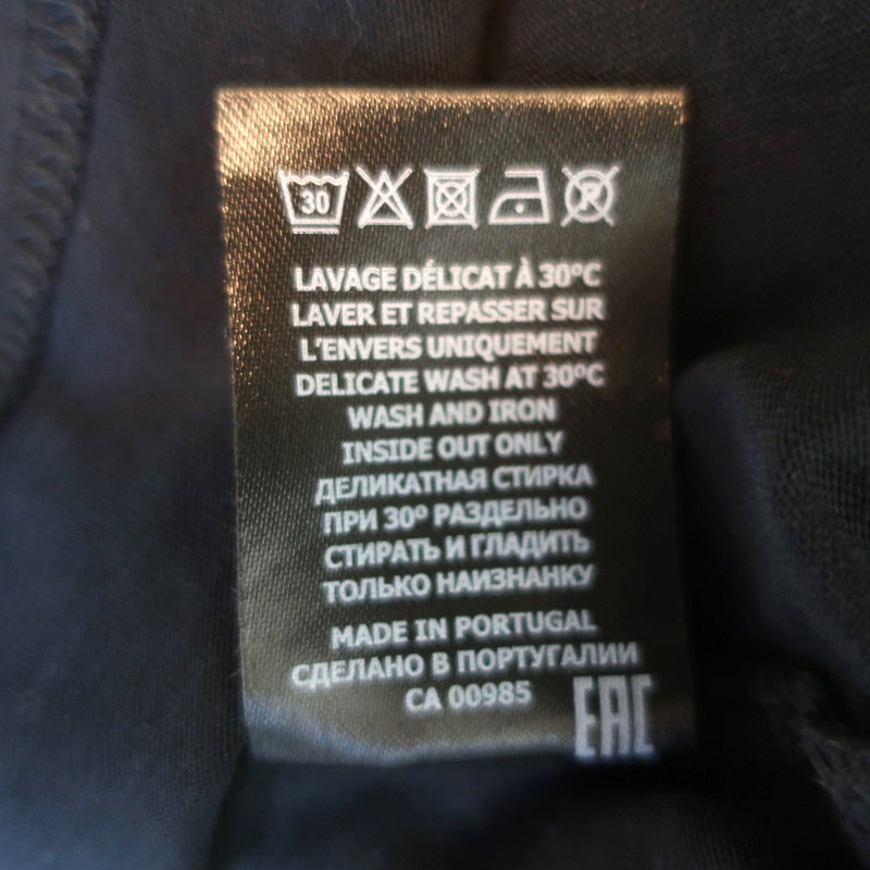Isabel Marant Zaof Logo Tee Black Cotton Size Extra Small Short Sleeve Top