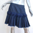 Maggie Marilyn Ruffled Denim Mini Skirt Indigo Cotton Size US 8