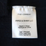 Veronica Beard Cashmere Turtleneck Sweater Asa Navy Ribbed Knit Size Small