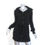 James Perse Cashmere Cardigan Black Size 2 Belted Sweater