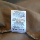 A.L.C. Bellamy Zip-Front Mini Dress Brown Stretch Twill Size 8 Belted Shift NEW