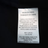 Helmut Lang Leather-Trim Top Black Viscose Size Small Long Sleeve Blouse