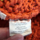 Ulla Johnson Pilar Cable Knit Sweater Poppy Cotton Size Medium Crewneck Pullover