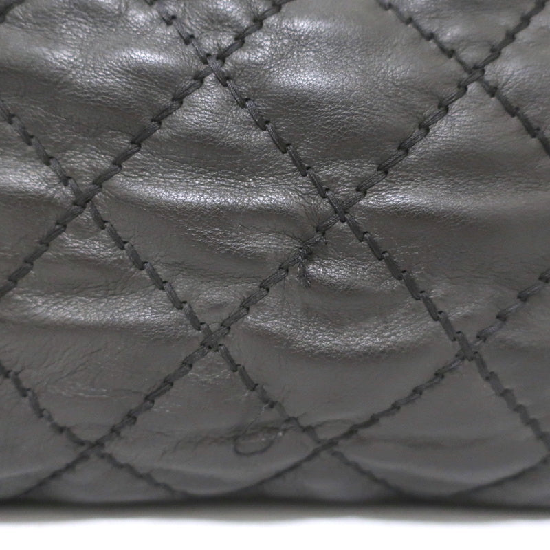 Chanel 2013 Ultimate Stitch Hobo Black Quilted Leather Large Shoulder Bag
