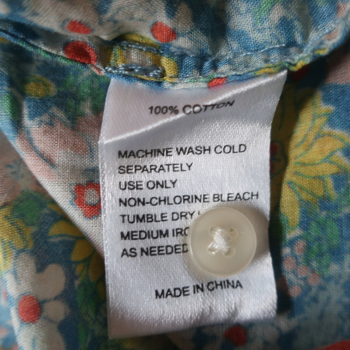 Trovata Birds of Paradis Carla Blouse Summer Fields Print Size Small NEW