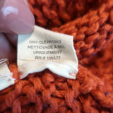 Ulla Johnson Pilar Cable Knit Sweater Poppy Cotton Size Medium Crewneck Pullover