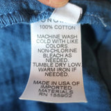 Honorine Tie-Strap Tank Top Goldie Blue Tie Dye Cotton Gauze Size Small NEW