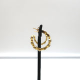 Pippa Small Crystallinity Hoops Herkimer Quartz 18k Gold Earrings