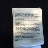 Valentino Sweater Navy Lace-Paneled Wool-Cashmere Size Small Crewneck Pullover