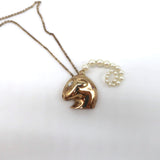 Christian Dior Tell Me Dior Capricorn Zodiac Pendant Necklace