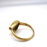 Pippa Small Greek Opal Ring 22k Gold Size 7.5