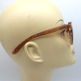 Bottega Veneta Metallic Butterfly Cat Eye Sunglasses Honey BV187S XKHID