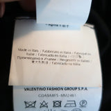 M Missoni Dress Black Cotton Mixed Knit Size 44 Sleeveless Fit & Flare