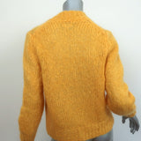 Isabel Marant Pullover Sweater Ivah Yellow Mohair-Blend Size 36 NEW