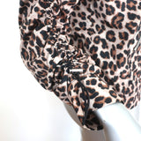 Veronica Beard Anorak Jacket Sibila Brown Leopard Print Size Extra Small