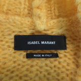 Isabel Marant Pullover Sweater Ivah Yellow Mohair-Blend Size 36 NEW