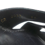 Dolce & Gabbana Crystal Buckle Platform Sandals Black Crisscross Suede Size 36