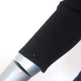 Emilio Pucci Printed Silk-Front Cardigan Navy Stretch Knit