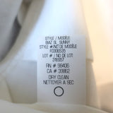 Theory Sleeveless Shirt Biaz Cream Ruffled Gauze Size Small Collared Blouse