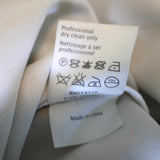 3.1 Phillip Lim Bow Dress Off-White Cotton Blend Size 4 Sleeveless Sheath - Celebrity Owned