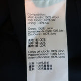 3.1 Phillip Lim Dress Black Windowpane Check Wool & Silk Size 4 Sleeveless Midi - Celebrity Owned