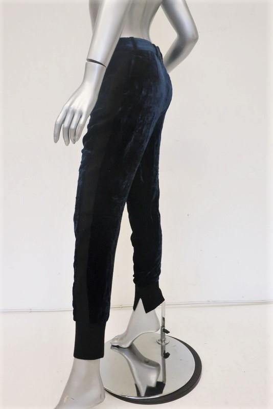 3.1 Phillip Lim Velvet Joggers Sapphire Size 0 Track Pants - Celebrity Owned