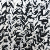 Isabel Marant Pullover Sweater Wenji White/Black Cotton-Blend Loose Knit Size 34