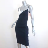 Cushnie Et Ochs Colorblock Dress Leah Navy/White Stretch Crepe Size 4