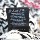 Isabel Marant Pullover Sweater Wenji White/Black Cotton-Blend Loose Knit Size 34