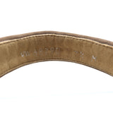 Stuart Weitzman Myway Flatform Sandals Stone Nubuck & Woven Leather Size 7.5