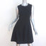 Thakoon Sleeveless Mini Dress Black Stretch Wool Size 4