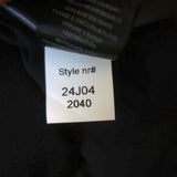 Narciso Rodriguez Colorblock Dress Black/White Pebble Crepe Size 40 NEW