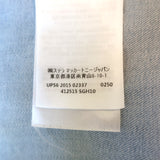 Stella McCartney Floral Embroidered Denim Shirt Blue Stretch Cotton Size 38